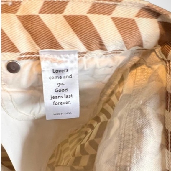 PacSun Brown Chevron Low Rise
Straight Leg Jeans - Picture 8 of 10